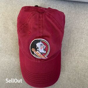 Florida State Seminoles Top of the World Red Embroidered Cap Hat